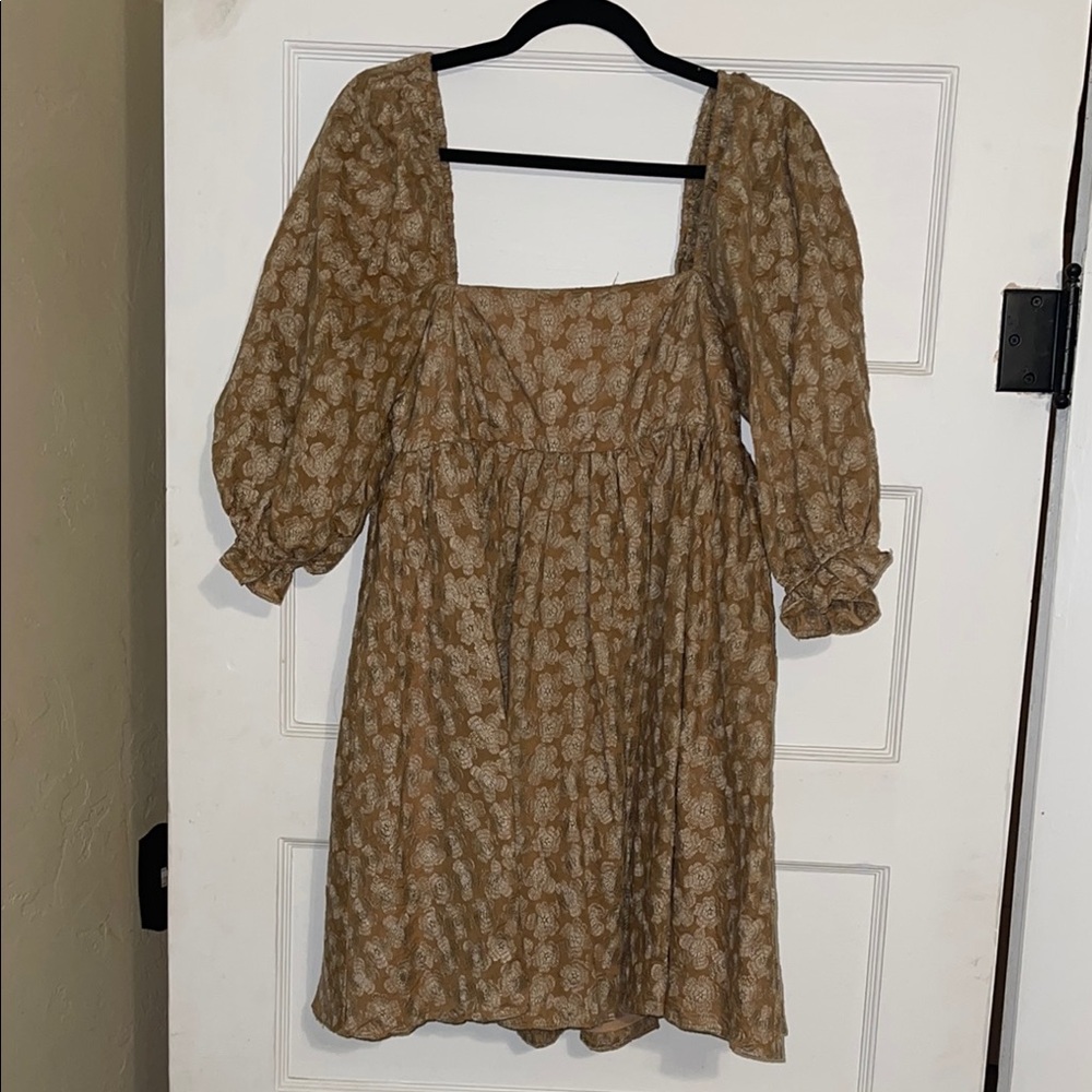 Floral Puff Sleeve Dress